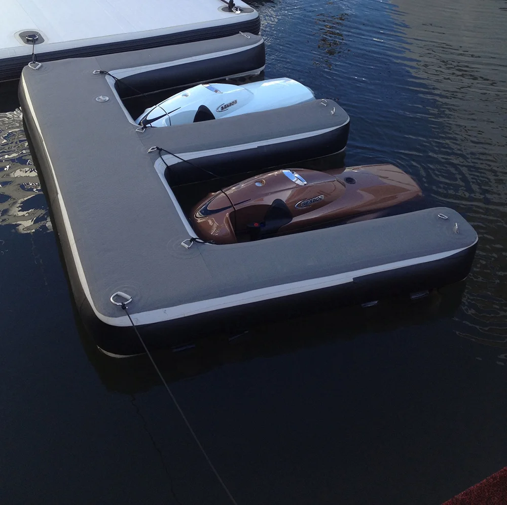 Aere inflatable Jetski dock jetty 1 Aere inflatable Jetski dock jetty