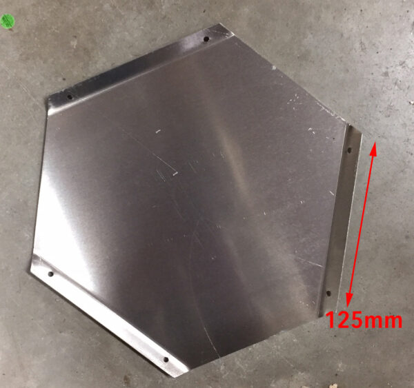 Radar reflector 51cm incl mounting plate - Image 2