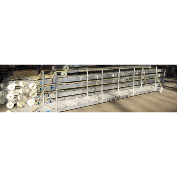 Gangway aluminum 6 meters