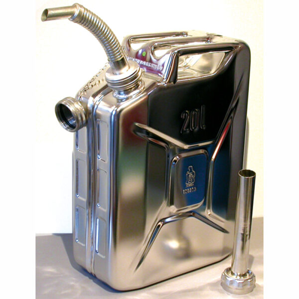 Jerry can stainless steel